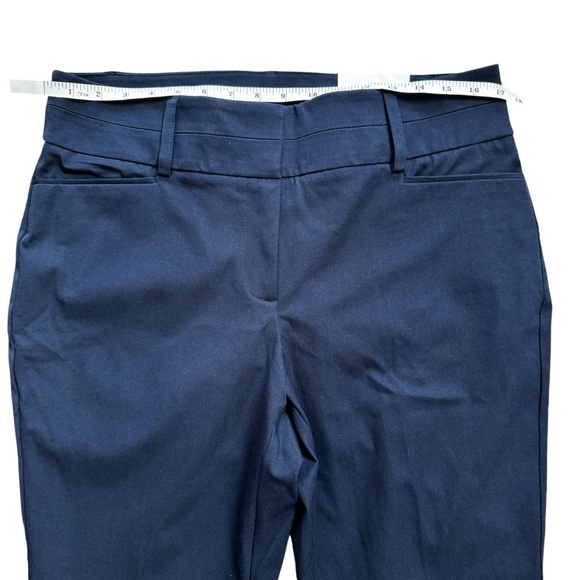 Lane Bryant Sz 14 Capri Pants 4 Season Collection Flex Magic Waistband Navy NWT - Picture 7 of 12
